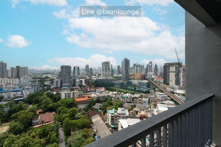 picture Corner and Quite room with Large Balcony Rhythm 44/1 BTS Phrakhanong 2 bed 1 bath - 1/30