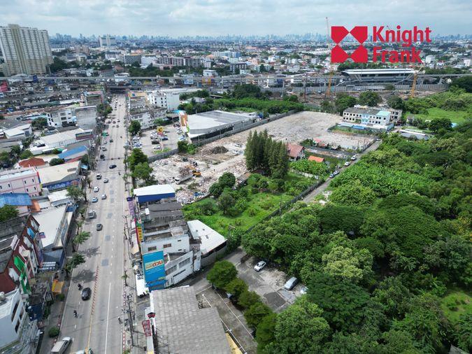 รูป ขายที่ดิน 9 ไร่ ติดถนนคู้บอน ใกล้ MRT สถานีคู้บอน - รูปที่ 4/5