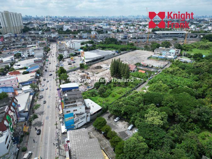 รูป ขายที่ดิน 9 ไร่ ติดถนนคู้บอน ใกล้ MRT สถานีคู้บอน - รูปที่ 4/5