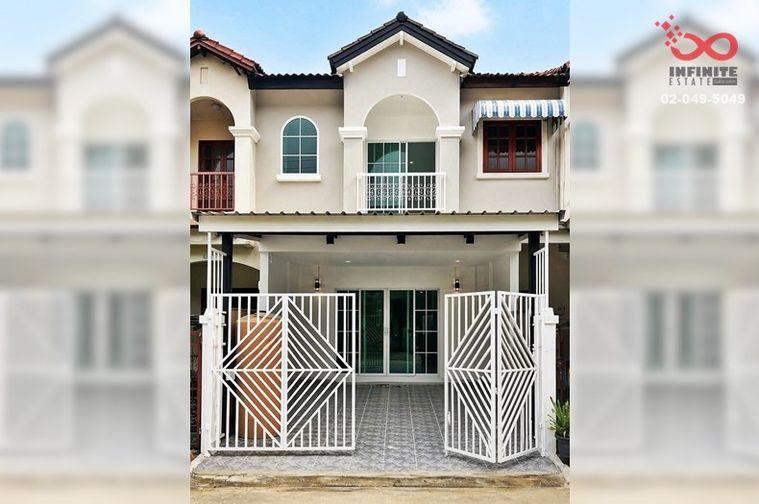 รูป ขายทาวน์เฮาส์ หมู่บ้านรัตนาวลัย ดอนเมือง 16 ตร.ว. 2 ชั้น รีโนเวทใหม่ ใกล้สนามบินดอนเมือง - รูปที่ 1/10