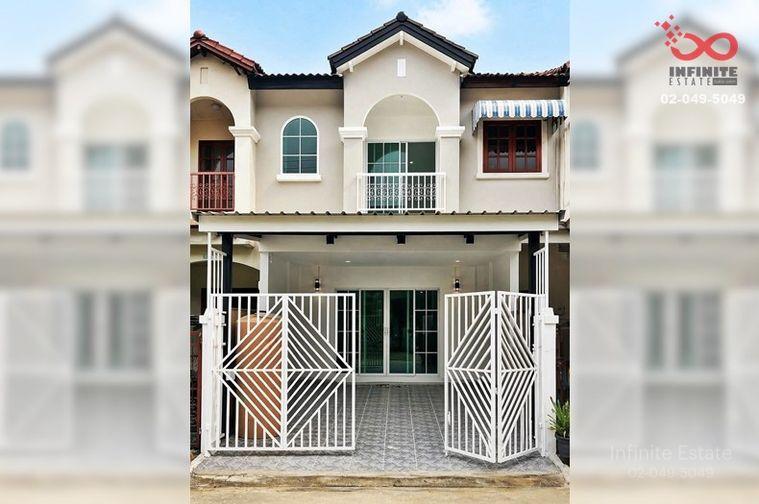 รูป ขายทาวน์เฮาส์ หมู่บ้านรัตนาวลัย ดอนเมือง 16 ตร.ว. 2 ชั้น รีโนเวทใหม่ ใกล้สนามบินดอนเมือง - รูปที่ 1/10
