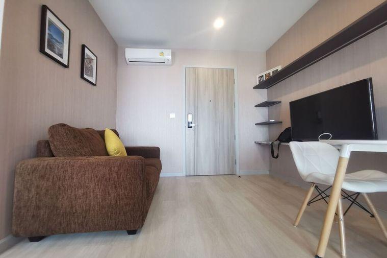 รูป ขายพร้อมผู้เช่า !! KnightsBridge Prime Sathorn, 1 นอน Plus, 1 น้ำ, ชั้นสูง 18+, ห้องหายาก, ตกแต่งสไตล์มินิมอล !! Code C20240200209 แต่งครบ, ราคาพิเศษ! - รูปที่ 4/6