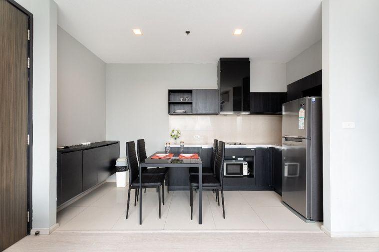 picture Corner and Quite room with Large Balcony Rhythm 44/1  BTS Phrakhanong       2 bed 1 bath  - 12/30