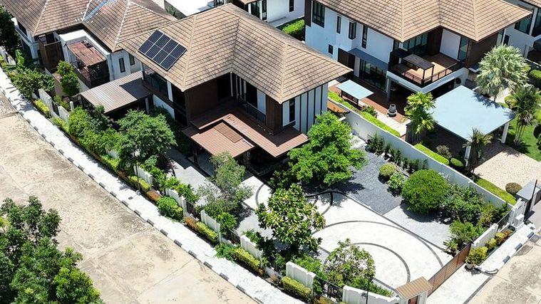 รูป บ้านเดี่ยวสวย โครงการนคราทรัพย์ ชลบุรี  ทำเลดี เหมาะอยู่อาศัย - รูปที่ 5/19