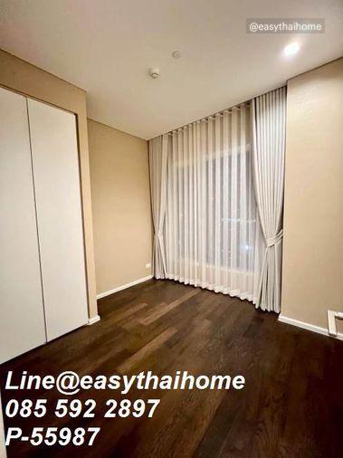 รูป P-55987 📍 ให้เช่าคอนโด 2 นอน The Saint Residences อาคาร A ชั้น 29 วิวเมือง (ห้องกว้าง) ใกล้ MRT พหลโยธิน Line ID: @easythaihome 085-592-2897 - รูปที่ 2/15
