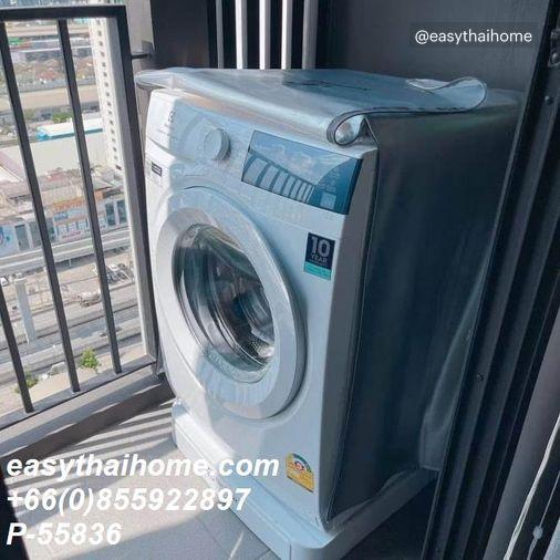 รูป P-55836 ให้เช่า นิว โนเบิล ศรีนครินทร์-ลาซาล | วิวเมือง | เฟอร์นิเจอร์ครบ | ชั้น 27 | พร้อมเข้าอยู่ 📞 Line ID: @easythaihome | 085-592-2897 - รูปที่ 8/8