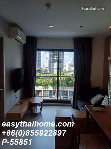 รูป P-55851 ให้เช่า ริทึ่ม สุขุมวิท 36-38 | วิวเมือง | เฟอร์นิเจอร์ครบ | ใกล้ BTS ทองหล่อ | พร้อมเข้าอยู่ 📞 Line ID: @easythaihome | 085-592-2897 - รูปที่ 11/14
