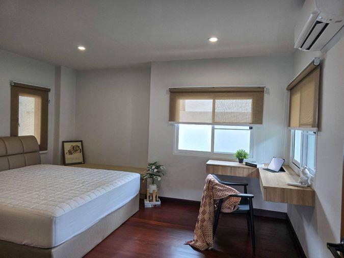 รูป ให้เช่า บ้านเดี่ยว พระราม 9 | 120 ตร.วา | 300 ตร.ม. | 3 ห้องนอน | ใกล้ Wellington & Brighton - รูปที่ 11/13