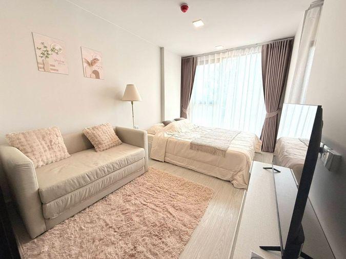 รูป AS2306 ให้เช่าคอนโด Atmoz Oasis อ่อนนุช ห้องสวย พร้อมเครื่องใช้ไฟฟ้า เฟอร์นิเจอร์ครบ - รูปที่ 4/9