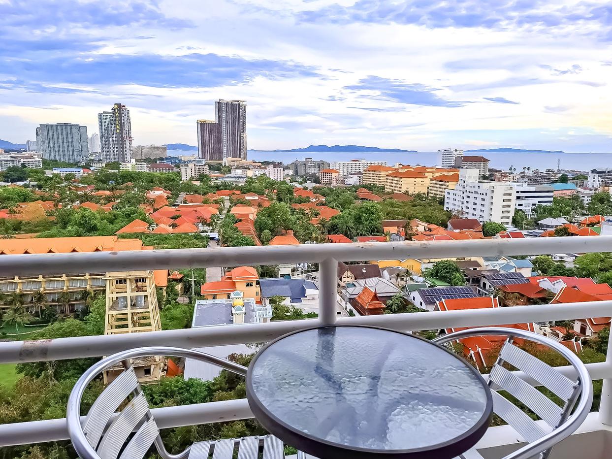 picture Sea View Studio Condo for Rent View Talay 2 Jomtien Pattaya - 6/7