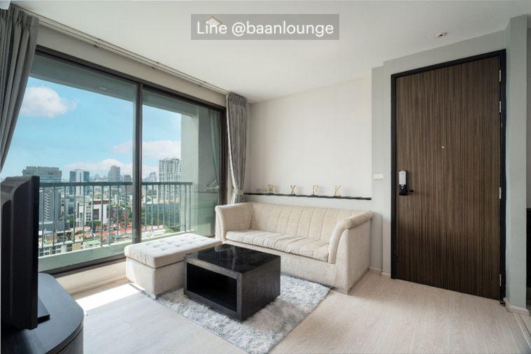picture Corner and Quite room with Large Balcony Rhythm 44/1 BTS Phrakhanong 2 bed 1 bath - 3/30