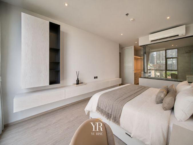 รูป Rhythm Ekkamai ห้องแต่งสไตล์โมเดิร์น ห้องนอนใหญ่ พื้นที่กว้างตกแต่งสวย 2 ห้องนอน 2 ห้องน้ำ - รูปที่ 4/11