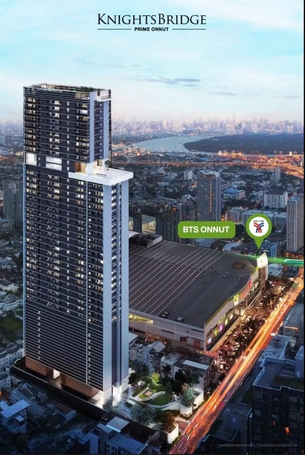 picture Luxury 2 bedrooms in Onnut, corner room, nice decoration. Walkable to malls and BTS Onnut. Knightsbridge Prime Onnut - 35/35