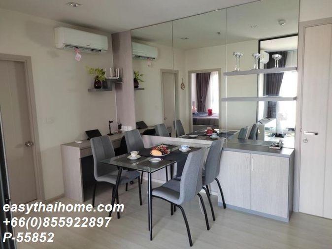 รูป P-55852 ให้เช่า ไลฟ์ สุขุมวิท 48 | วิวเมือง | เฟอร์นิเจอร์ครบ | ชั้นสูง | ใกล้ BTS พระโขนง | พร้อมเข้าอยู่ 📞 Line ID: @easythaihome | 085-592-2897 - รูปที่ 3/9