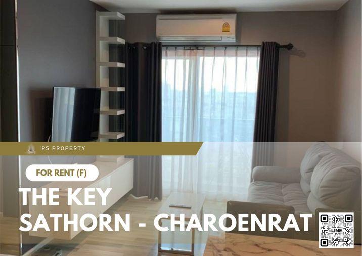 รูป ให้เช่า ✨ The Key Sathorn - Charoenrat ✨2 ห้องนอน 2 ห้องน้ำ เฟอร์นิเจอร์ และ เครื่องใช้ไฟฟ้าครบ ใกล้ห้าง Terminal พระราม 3 - รูปที่ 1/10