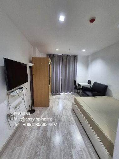 รูป P-56059 ให้เช่า  ไอดีโอ โมบิ สาทร | Studio | วิวเมือง | เฟอร์นิเจอร์ครบ  | ใกล้ BTS | พร้อมเข้าอยู่📞 Line ID: @easythaihome | 085-592-2897 - รูปที่ 6/9