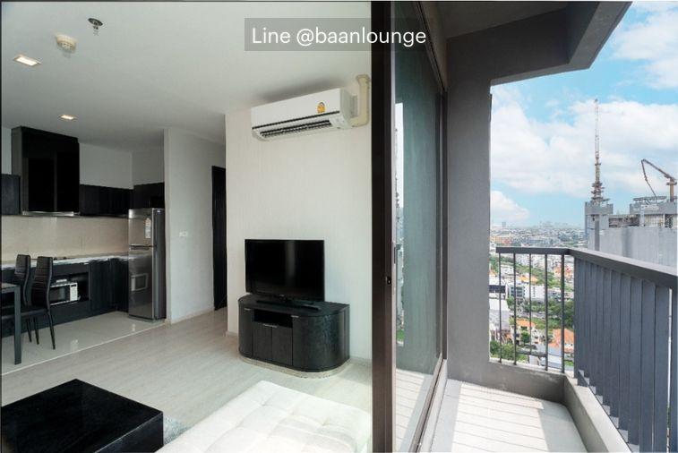 picture Corner and Quite room with Large Balcony Rhythm 44/1 BTS Phrakhanong 2 bed 1 bath - 13/30