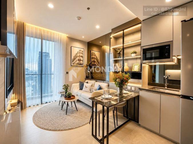 รูป 🔥MD-26066835 Rare Item ห้องสวย ราคาต่ำกว่าตลาด ดิ เอ็กโทร พญาไท รางน้ำ รีบจองก่อนหลุด 🔥 - รูปที่ 3/6