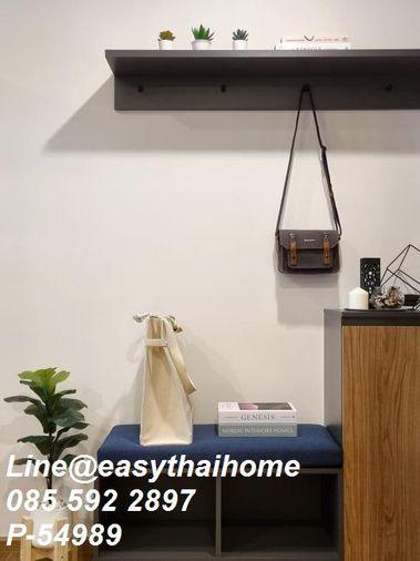 รูป P-54989 📍#คอนโดห้าแยกลาดพร้าว ให้เช่า The Line Vibe ชั้น 10 แต่งครบ วิวสวน ใกล้ BTS ห้าแยกลาดพร้าว Line ID: @easythaihome 085-592-2897 - รูปที่ 3/9