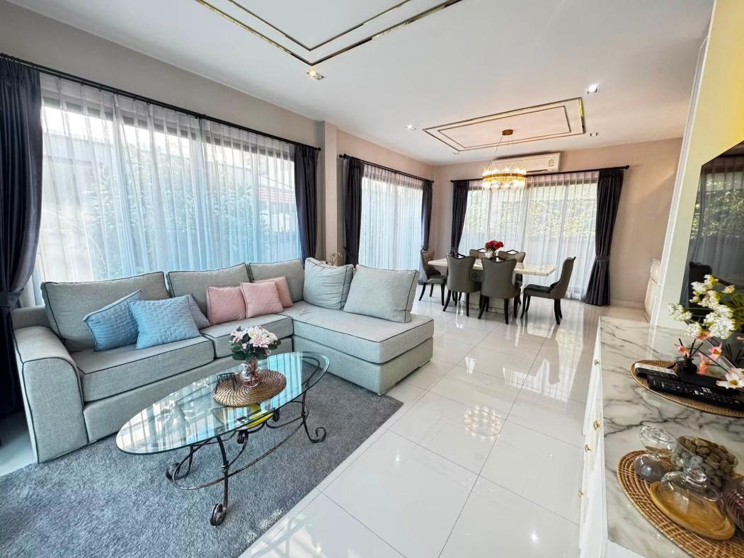รูป CO69-0022   ให้เช่า BANGKOK BOULEVARD RAMA 9 | บ้านเดี่ยวหรู 4 ห้องนอน 247 ตร.ม. | กรุงเทพกรีฑา🔥  - รูปที่ 3/11