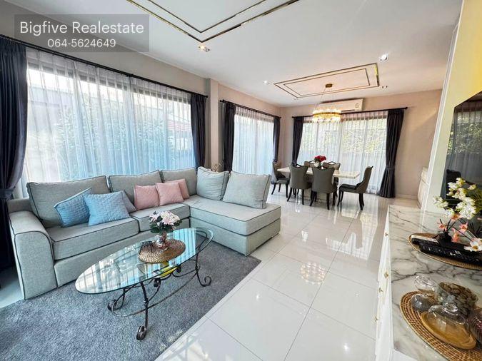 รูป CO69-0022 ให้เช่า BANGKOK BOULEVARD RAMA 9 | บ้านเดี่ยวหรู 4 ห้องนอน 247 ตร.ม. | กรุงเทพกรีฑา🔥 - รูปที่ 3/11