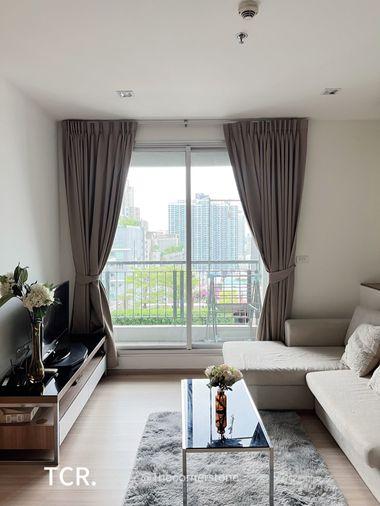 picture Ready to move in❗️“𝑹𝒉𝒚𝒕𝒉𝒎 𝑹𝒂𝒕𝒄𝒉𝒂𝒅𝒂-𝑯𝒖𝒂𝒊𝒌𝒉𝒘𝒂𝒏𝒈 " 1 Bedroom Size 46 Sq.m. 22nd Floor Near MRT-Huaikhwang - 2/13