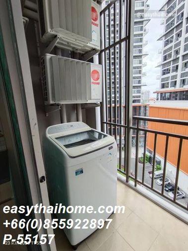 รูป P-55157 ให้เช่า ศุภาลัย เวอเรนด้า พระราม 9 | วิวเมือง | เฟอร์นิเจอร์ครบ | ชั้น 9 | พร้อมเข้าอยู่ 📞 Line ID: @easythaihome | 085-592-2897 - รูปที่ 10/12