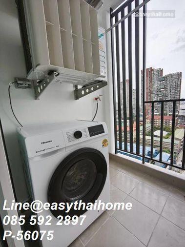 รูป P-56075 📍 ให้เช่าคอนโด Regent Home Bangna ชั้น 17 (โครงการน่าอยู่ ห้องสวย) อาคาร D (1 นอน 1 น้ำ) ใกล้ BTS บางนา Line ID: @easythaihome 085-592-2897 - รูปที่ 2/6