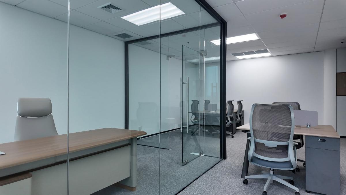 picture WOKII @ V One Tower — Fully furnished office space in the Rama 9 area. - 6/20
