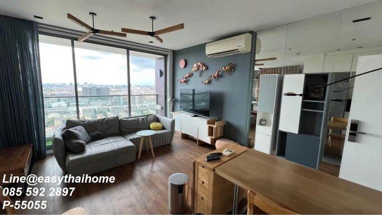 รูป P-55055 📍#คอนโดให้เช่าย่านรัชวิภา Vantage Ratchavipa ชั้น 27 แต่งครบ วิวเมือง ใกล้ MRT พหลโยธิน Line ID: @easythaihome 085-592-2897 - รูปที่ 5/11