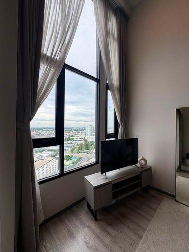 รูป 🔥 Knightsbridge Kaset - Society ห้อง Duplex 1 Bedroom ชั้น 20 ขนาด 41.35 ตร.ม. เพดานสูง ฟังก์ชัน 2 ระดับ ใกล้ BTS ม.เกษตรฯ เพียง 24,000 บาท/เดือน! - รูปที่ 6/8