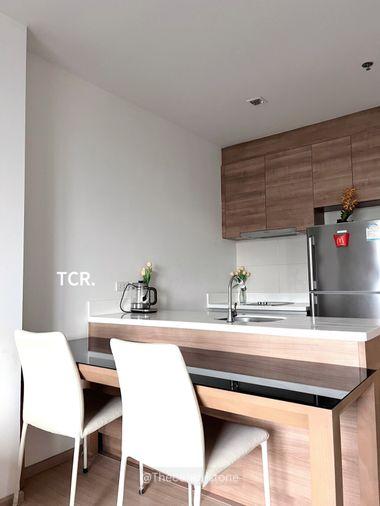 picture Ready to move in❗️“𝑹𝒉𝒚𝒕𝒉𝒎 𝑹𝒂𝒕𝒄𝒉𝒂𝒅𝒂-𝑯𝒖𝒂𝒊𝒌𝒉𝒘𝒂𝒏𝒈 " 1 Bedroom Size 46 Sq.m. 22nd Floor Near MRT-Huaikhwang - 10/13