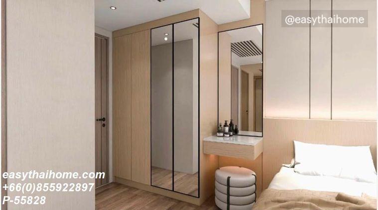 รูป P-55828 ให้เช่า ศุภาลัย โอเรียนทัล สุขุมวิท 39 วิวเมือง | เฟอร์นิเจอร์ครบ | ชั้น 9 | พร้อมเข้าอยู่ 📞 Line ID: @easythaihome | 085-592-2897 - รูปที่ 10/12