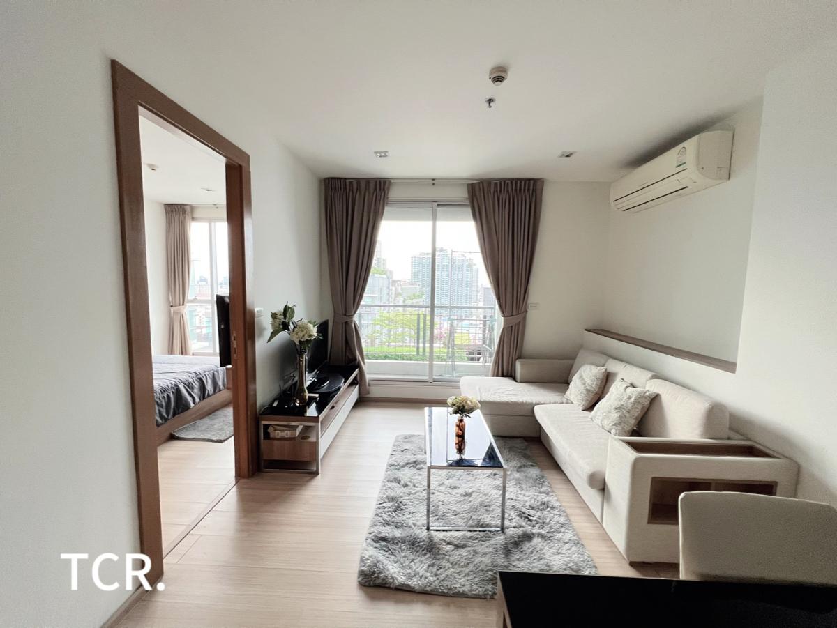 picture Ready to move in❗️“𝑹𝒉𝒚𝒕𝒉𝒎 𝑹𝒂𝒕𝒄𝒉𝒂𝒅𝒂-𝑯𝒖𝒂𝒊𝒌𝒉𝒘𝒂𝒏𝒈 " 1  Bedroom Size 46 Sq.m. 22nd Floor Near MRT-Huaikhwang - 3/13