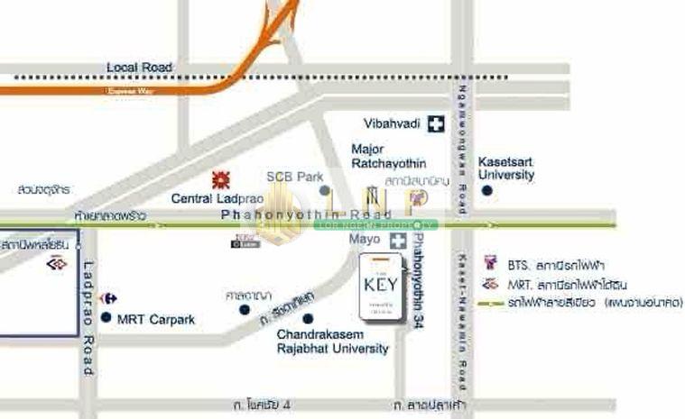 picture ðĒ Condo for Rent: The Key Phahonyothin Property Code | LNP-C12576 - 17/17