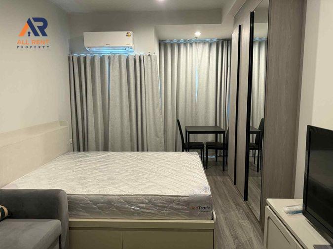 รูป 🔥 Ideo Ramkhamhaeng - Lam Sali Station ห้อง Studio ชั้น 12A ขนาด 25 ตร.ม. ใกล้ MRT ลำสาลี เพียง 12,000 บาท/เดือน! 🏙️✨ - รูปที่ 4/10