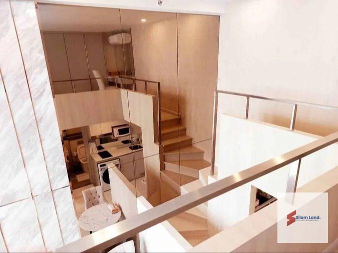 รูป RS7441 ขาย Knightsbridge Prime Sathorn ห้อง Duplex เพดานสูง ตกแต่งสวย แสงธรรมชาติพอดี ไม่โดนแดดแรง ใกล้ BTS ช่องนนทรี - รูปที่ 5/8