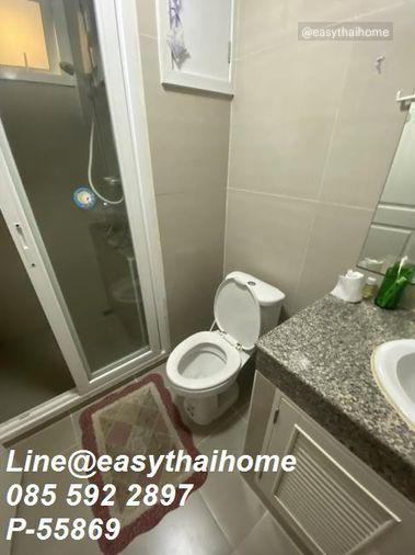 รูป P-55869 📍#รัชดาเช่า2นอน คอนโด Happy Condo Ratchada 18 ชั้น 6 พร้อมสิทธิ์ที่จอดรถ ใกล้ MRT สุทธิสาร Line ID: @easythaihome 085-592-2897 - รูปที่ 26/28