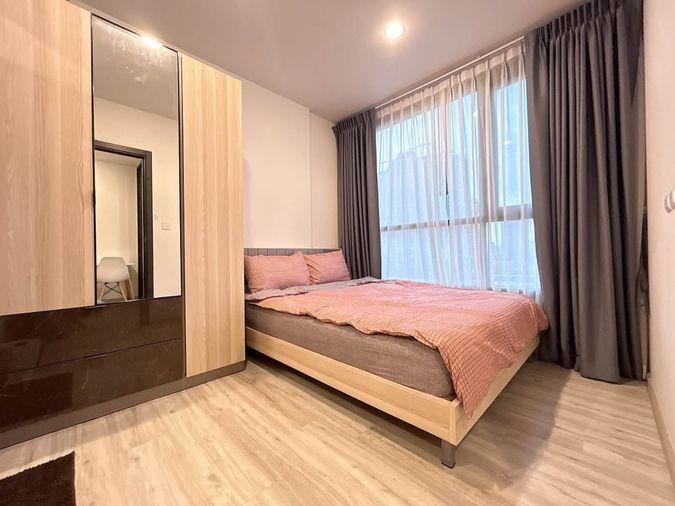 รูป P-55834 ให้เช่า  เอ็กซ์ที ห้วยขวาง  | วิวเมือง | เฟอร์นิเจอร์ครบ | ชั้น 12A อาคาร B | ใกล้ MRT | พร้อมเข้าอยู่📞 Line ID: @easythaihome | 085-592-2897 - รูปที่ 1/14