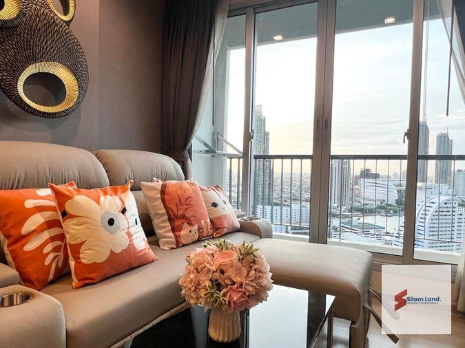 รูป RS7442 ให้เช่า Rhythm Sathorn 21 คอนโด High-Rise วิวสวย ใกล้ BTS สะพานตากสิน - รูปที่ 4/14
