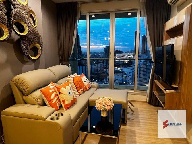 รูป RS7442 ให้เช่า Rhythm Sathorn 21 คอนโด High-Rise วิวสวย ใกล้ BTS สะพานตากสิน - รูปที่ 6/14