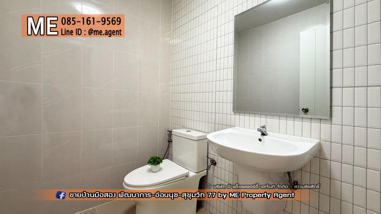รูป ให้เช่า ทาวน์โฮม 3 ชั้น วิลเลตซิตี้ พัฒนาการ 38 ถนนหน้าบ้านกว้าง เฟอร์นิเจอร์ใหม่ทั้งหลัง  ใกล้เอกมัย ทองหล่อ สุขุมวิท โทร 064-954-9619 (RTC26-24) - รูปที่ 18/20