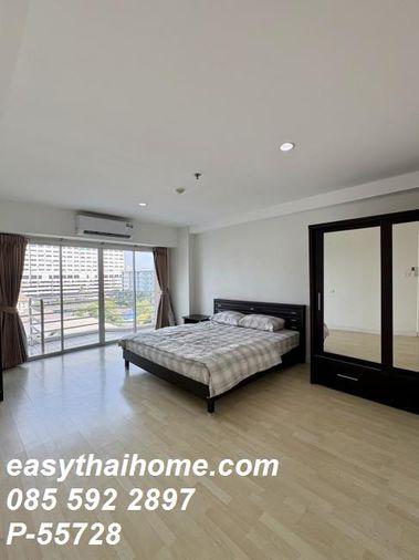 รูป P-55728 🔥 (ห้องใหญ่ 97 ตรม. 2 นอน 2 น้ำ วิวสระ ให้เช่า) คอนโด City Living Ratchada ใกล้ MRT ห้วยขวาง Line ID: @easythaihome 085-592-2897 - รูปที่ 4/14