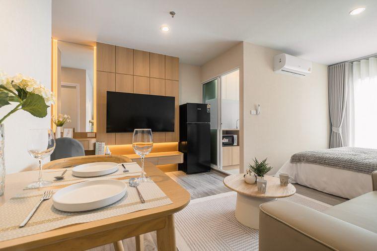 รูป 🔥 Regent Home Bangna ห้องสวย 1 Bedroom ชั้น 31 ขนาด 28.21 ตร.ม. วิวเมืองสวย ใกล้ BTS บางนา เพียง 13,000 บาท/เดือน! 🏙️✨ - รูปที่ 7/12