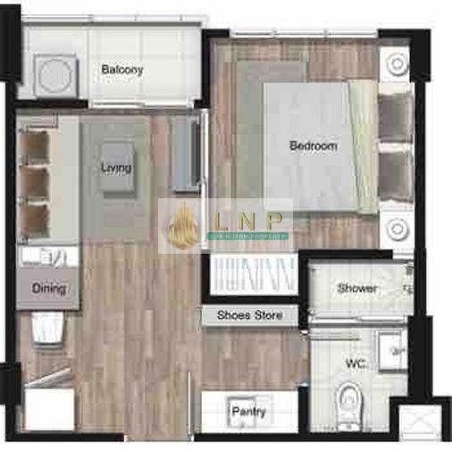 picture ðĒ Condo for Rent: The Key Phahonyothin Property Code | LNP-C12576 - 16/17