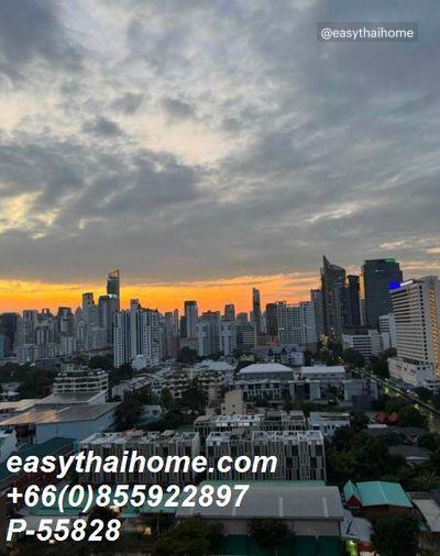 รูป P-55828 ให้เช่า ศุภาลัย โอเรียนทัล สุขุมวิท 39 วิวเมือง | เฟอร์นิเจอร์ครบ | ชั้น 9 | พร้อมเข้าอยู่ 📞 Line ID: @easythaihome | 085-592-2897 - รูปที่ 5/12
