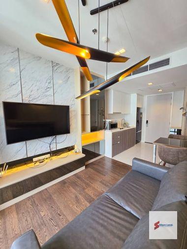 รูป RS7420 ให้เช่า Nara 9 Condominium ห้องชั้นสูงตกแต่งสไตล์ Modern Luxury วิวเมืองโปร่ง ใกล้ BTS ช่องนนทรี - รูปที่ 3/12