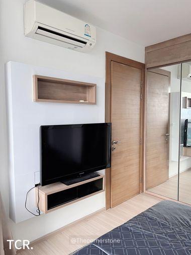 picture Ready to move in❗️“𝑹𝒉𝒚𝒕𝒉𝒎 𝑹𝒂𝒕𝒄𝒉𝒂𝒅𝒂-𝑯𝒖𝒂𝒊𝒌𝒉𝒘𝒂𝒏𝒈 " 1 Bedroom Size 46 Sq.m. 22nd Floor Near MRT-Huaikhwang - 7/13