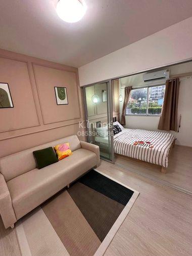 รูป 💎ขายคอนโดใก “ Plum Condo Park Rangsit 2 ” 🥽เพิ่งรีโนเวทใหม่ ติดวอลเปเปอร์ใหม่ทั้งห้อง - รูปที่ 1/7