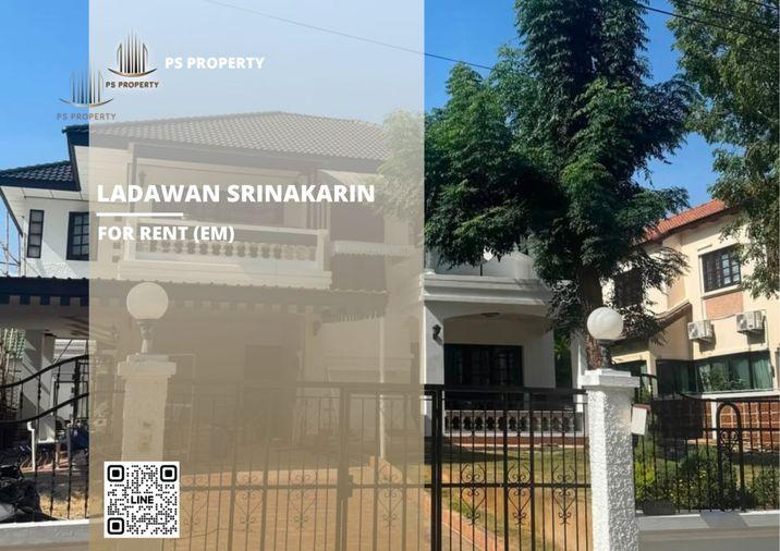 รูป บ้านเดี่ยวให้เช่า ✨ Ladawan Srinakarin ✨ 4 ห้องนอน 5 ห้องน้ำ เฟอร์นิเจอร์ และ เครื่องใช้ไฟฟ้าครบ - รูปที่ 1/9